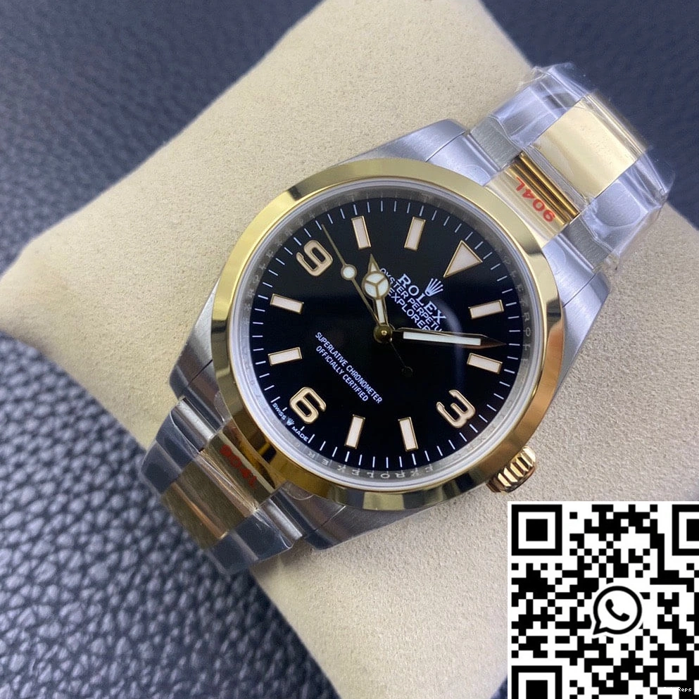 Dial Rolex Black M124273-0001 EW Factory Explorer 0212